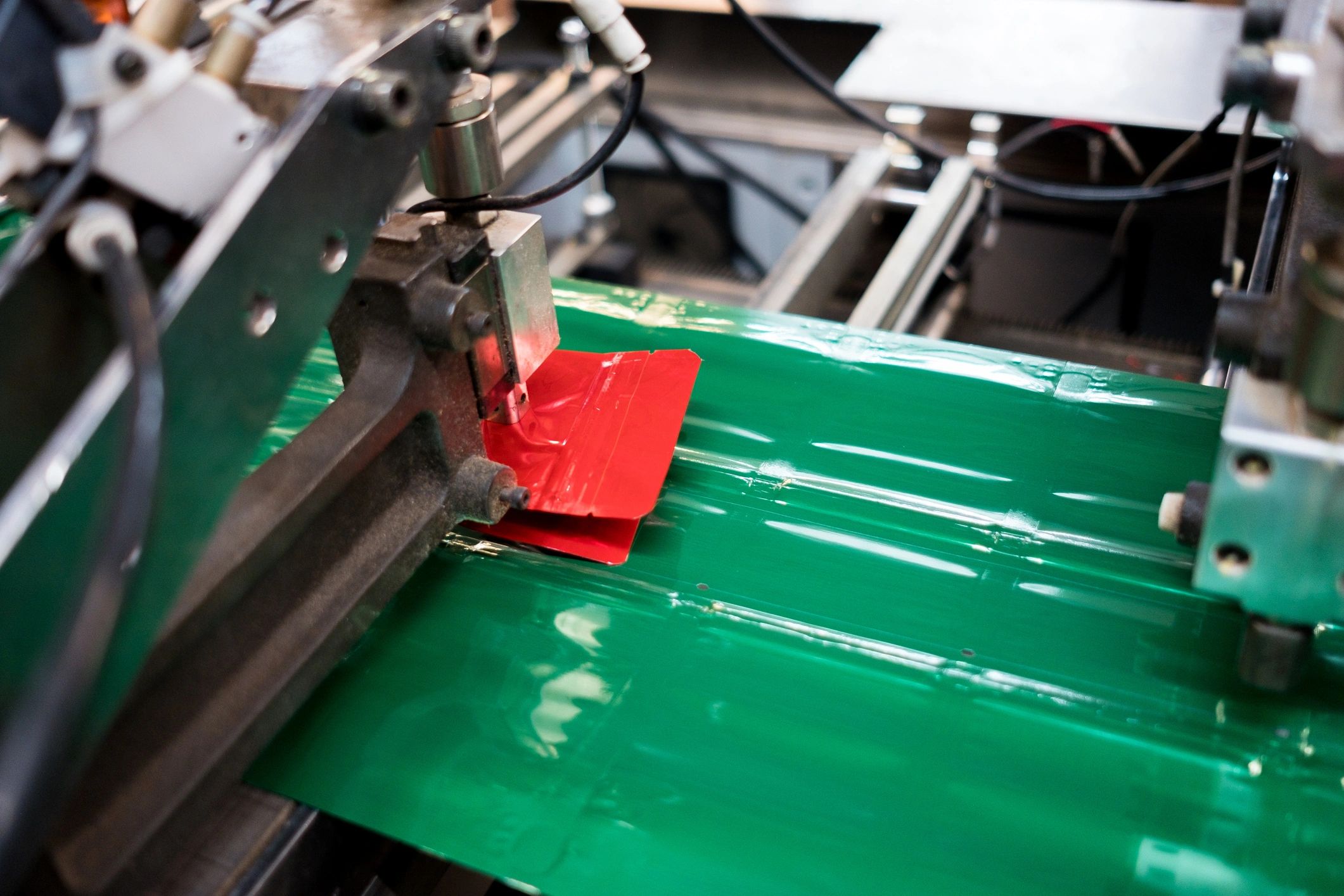 Industrial packaging process