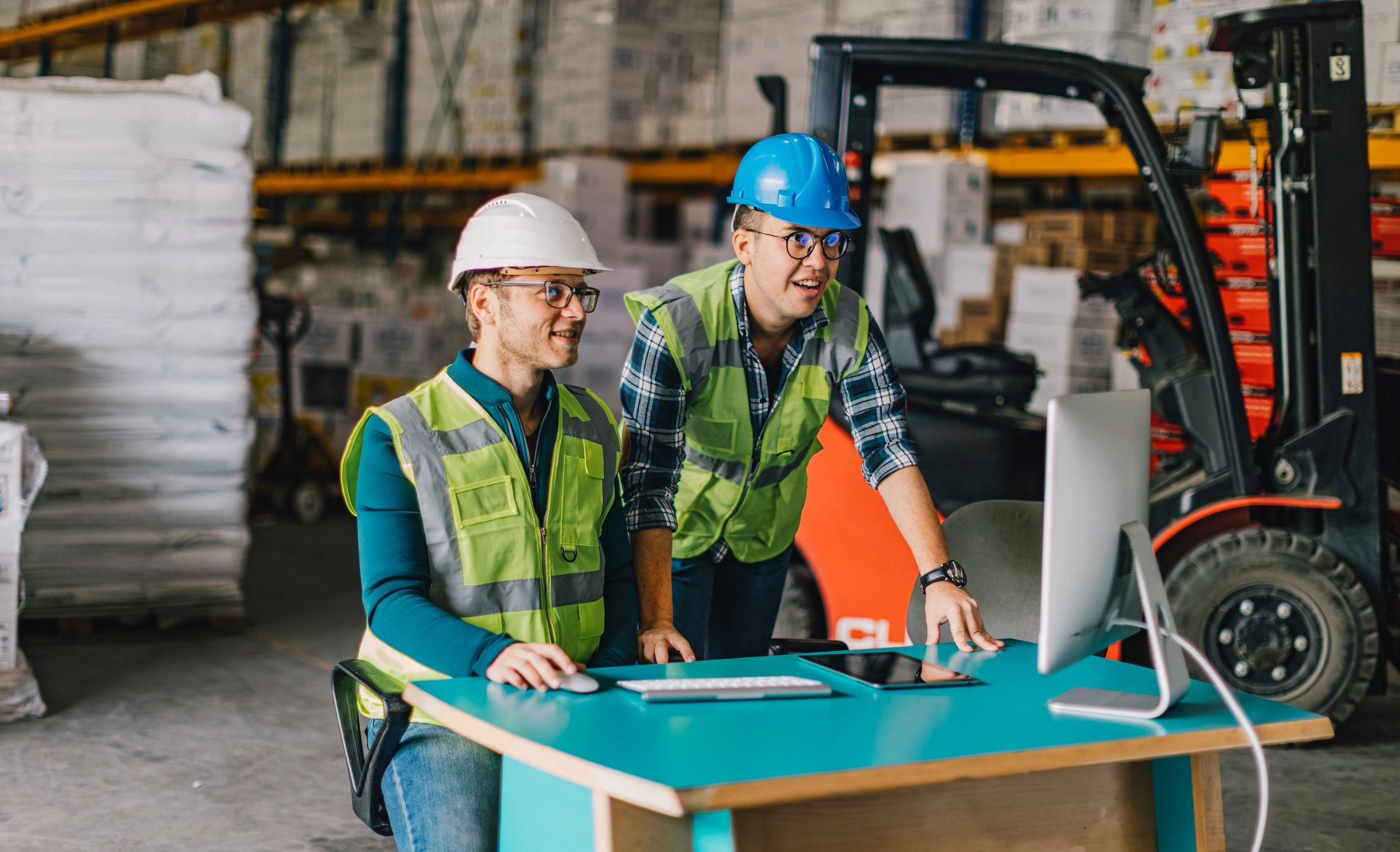 modern packaging factory office